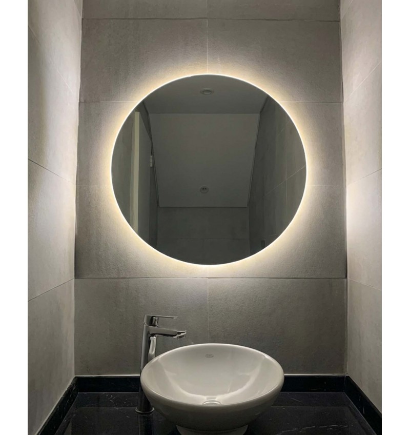 Espejo Reflejar Galaxia 57 Led-Touch Redondo 57cm (Led Neutro)