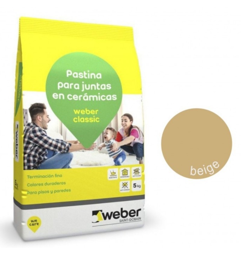 Pastina Weber Classic Beige 5kg