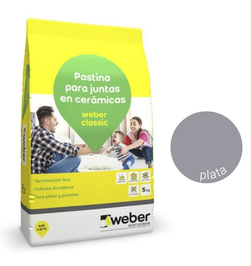 Pastina Weber Classic Plata 5 Kg