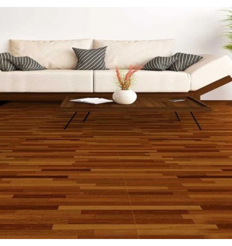 Cerámica Scop Canelillo Beige Fit 45,3x45,3cm 1ra. Calidad Símil Madera Brillante