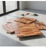 Cerámica Scop Canelillo Beige Fit 45,3x45,3cm 1ra. Calidad Símil Madera Brillante