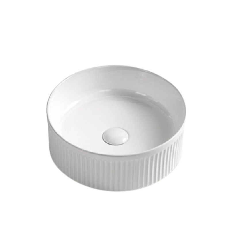 Bacha de Apoyar Denia PL Redonda 36x13cm Blanca