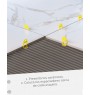 Espaciador Atrim Clip Autonivelante 2,0mm bolsa 150 unidades